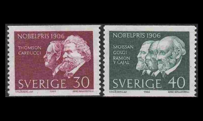 Ruotsi 566-7 ** Nobel-voittajia (1966)