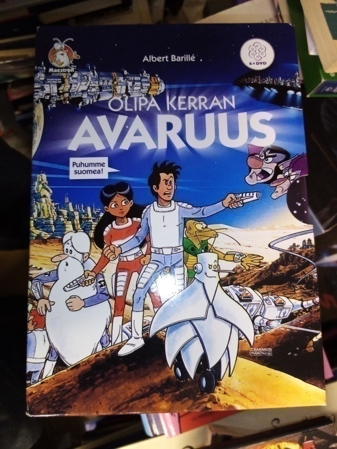 6DVD OLIPA KERRAN AVARUUS ( SIS POSTIKULU  )
