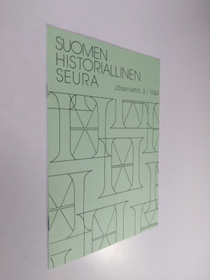 Suomen historiallinen seura : jäsenlähti 3/1984