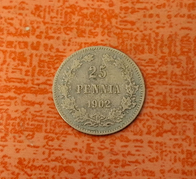 25 penniä 1902