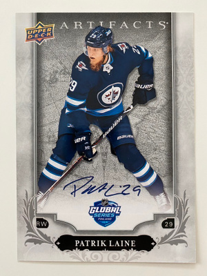 18-19 NHL Global Series Finland iso kortti Patrik Laine