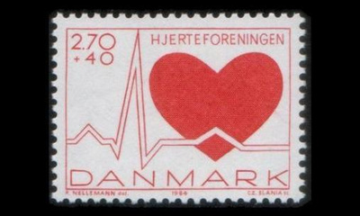 Tanska 811 ** Sydänyhdistys (1984)