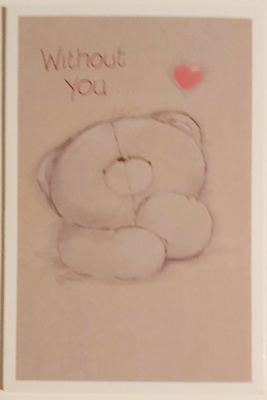 Deborah Jones "Without you..." 2-os.  POSTIKORTTI