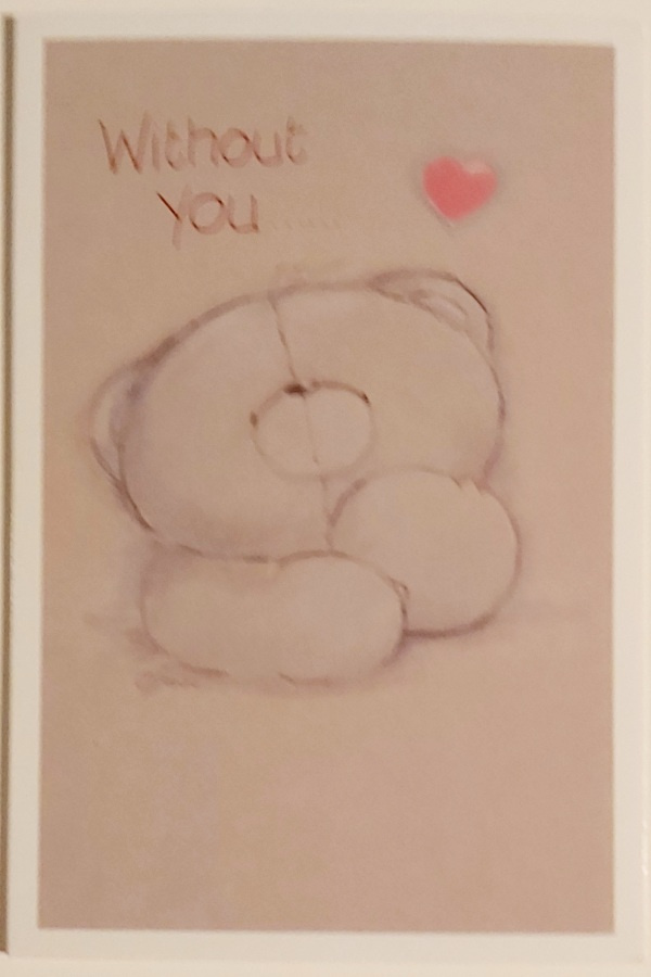 Deborah Jones "Without you..." 2-os.  POSTIKORTTI