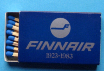 Finnair 1923-1993 tulitikkuaski