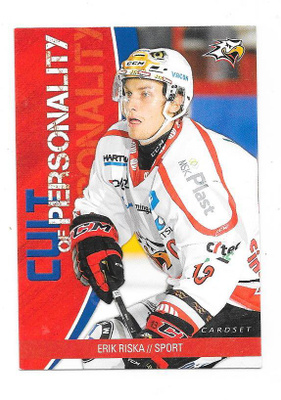 2014-15 CardSet Cult of Personality #11of14 Erik Riska Sport
