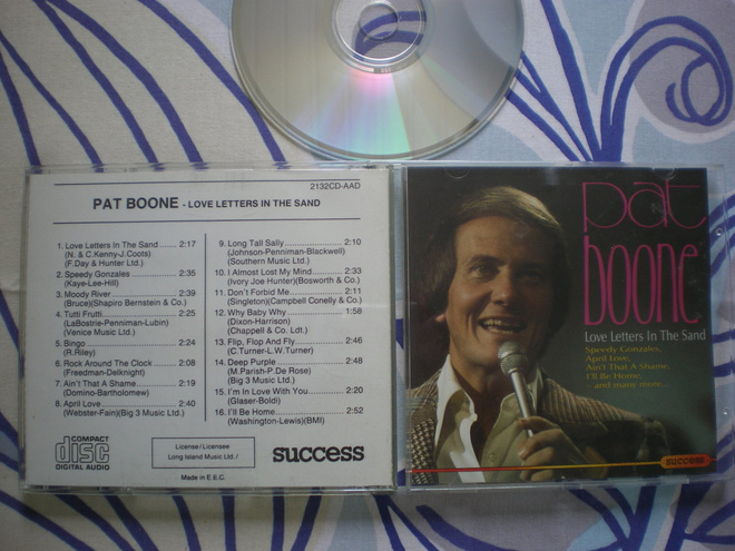 CD Pat Boone: Love Letters In The Sand