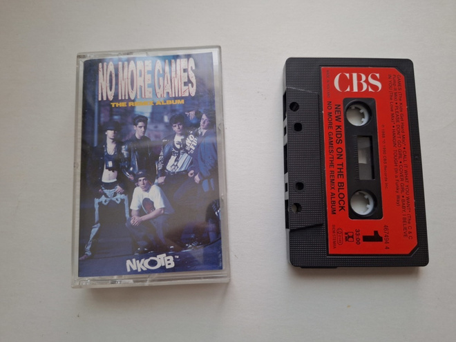 NEW KIDS ON THE BLOCK - NO MORE GAMES c-kasetti