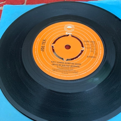 JOE TEX: Ain’t Gonna Bump No More… * I Mess Up ….'UK 1976