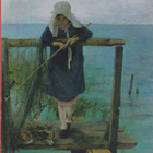 Helene Schjerfbeck Onkiva tyttö - pikkukuva 1