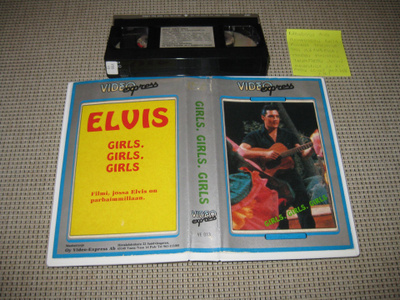 Girls, Girls, Girls-VHS (FIx, Video-Express, Elvis Presley)