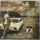 Pat Green • Carry On PROMO CD-Single - pikkukuva 2