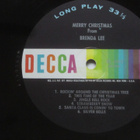 Brenda Lee: Merry Christmas from Brenda Lee  LP  1964 - pikkukuva 3
