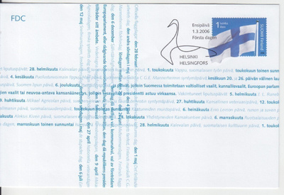FDC 2006 Suomenlippu.