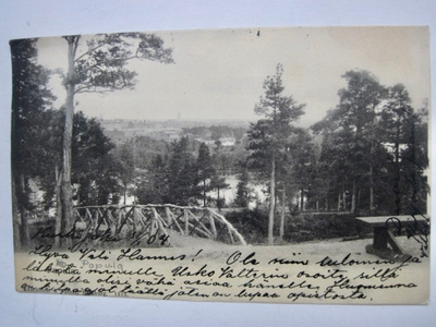 VANHA Postikortti Viipuri 1904