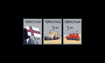 Fär-saaret 200-2 ** Fär-saarten lippu (1990)