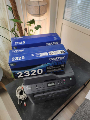 Brother DCP-L2540DN Mustava+ 2 kpl värikasetteja