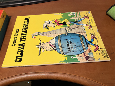 LUCKY LUKE ÖLJYÄ TAIVAALLA HYVÄ