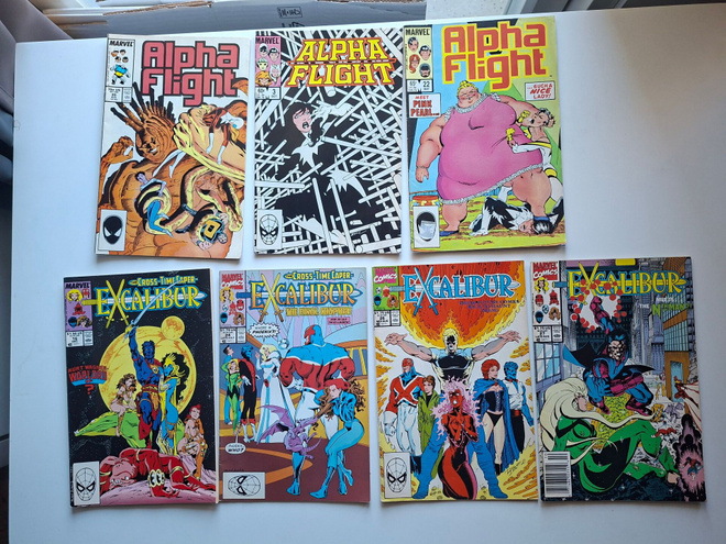 Sarjakuvapaketti, eng. Marvel (24 kpl)