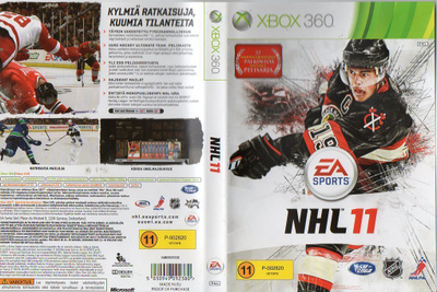 nhl 11 (21 320) k XBOX360 jääkiekko 12 - ikäraja A1 -