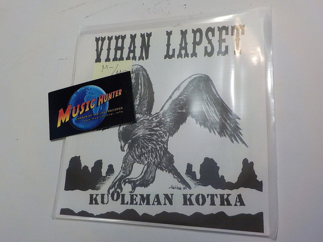 VIHAN LAPSET - KUOLEMAN KOTKA M-/M- 7'' SINGLE