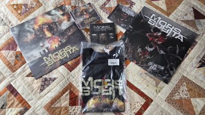 Upea Mors Subita paketti 2xLP 5xCD + T-paita Melodic Death