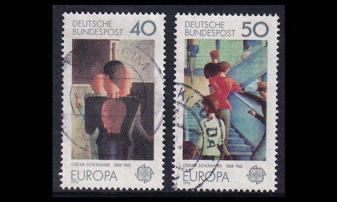 Saksa 840-1 o Europa maalauksia (1975)