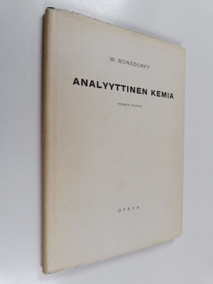 W. Bonsdorff : Analyyttinen kemia