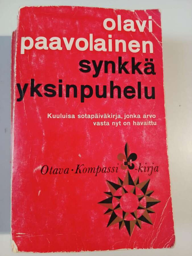 Olavi Paavolainen: Synkkä yksinpuhelu