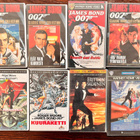 Vhs James Bond 007 kasetteja x 8 kpl - pikkukuva 1