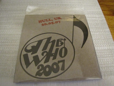 The Who Hull UK 26.5.2007 2x cd uusi