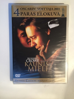 Kaunis mieli (2DVD) Russell Crowe & Jennifer Connelly (UUSI)