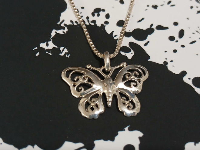 Design Hopea perhaps riipus ketjulla OTI 925