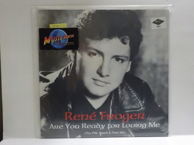 RENE FROGER - ARE YOU READY FOR LOVING ME M-/M- LP