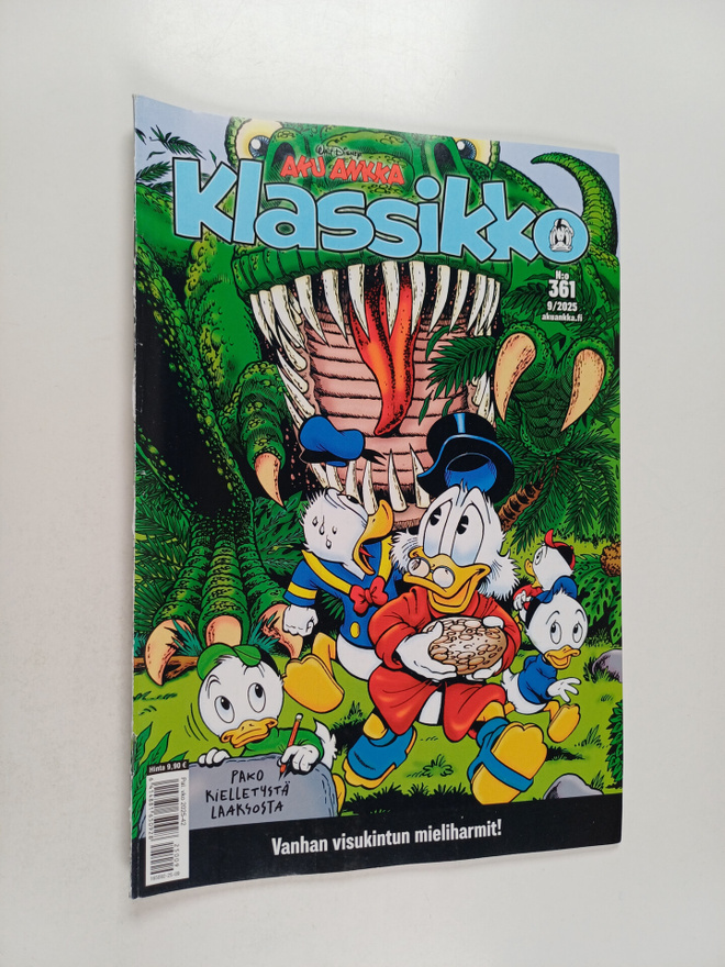 Walt Disney : Aku Ankka klassikko 361 9/2025