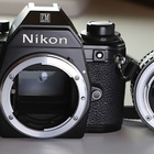 Nikon LENS SERIES E 50/1,8 + runko Nikon EM - pikkukuva 2