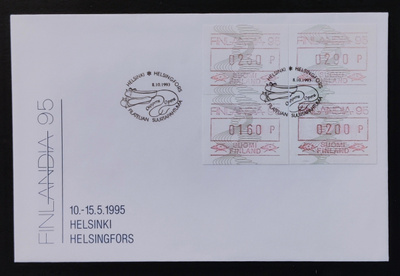 1993 FDC Frama Finlandia 95
