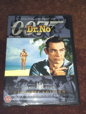 007 DR NO - 2DVD - UUSI - sean connery