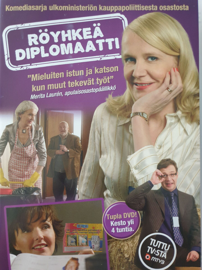 Röyhkeä diplomaatti DVD Miitta Sorvali