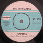 THE RENEGADES Cadillac / Bad Bad Baby 7" vinyylisingle - pikkukuva 3