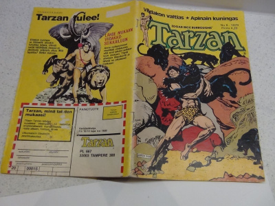 TARZAN 1979 N0: 8  NAAMIOITU KOSTAJA