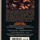 William Gibson: Count Zero (1987) - pikkukuva 2