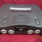Nintendo 64 konsoli originaalit piuhat, ohjain ja Mario 64 - pikkukuva 4