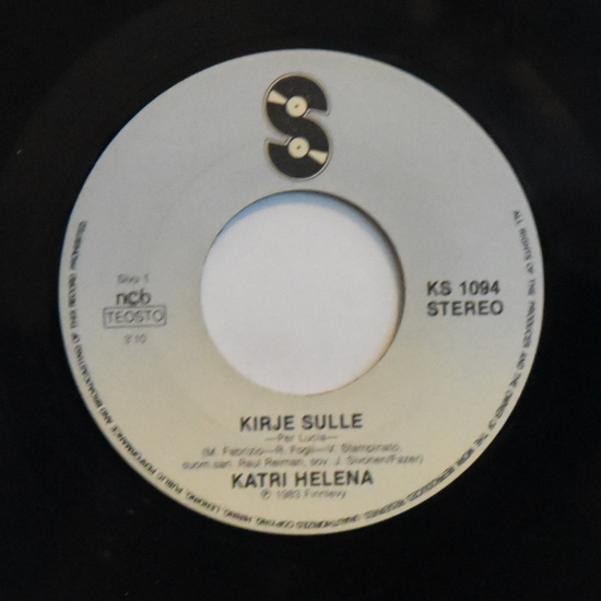 Single: Katri Helena Kirje sulle / Unen erämaa