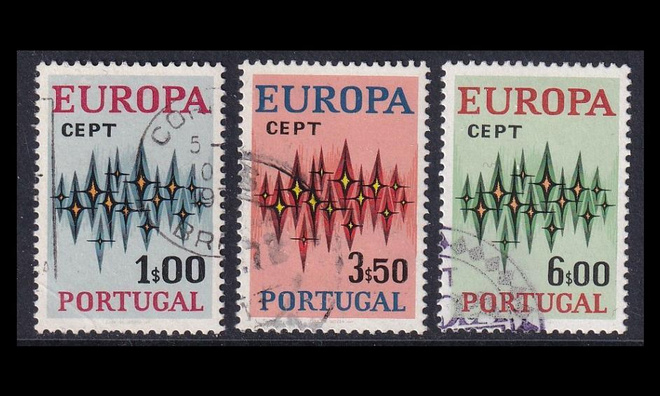 Portugali 1166-8 o Europa (1972)