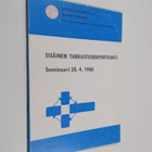 Sisäinen tarkastusraportointi : seminaari 20.4.1968 - pikkukuva 1