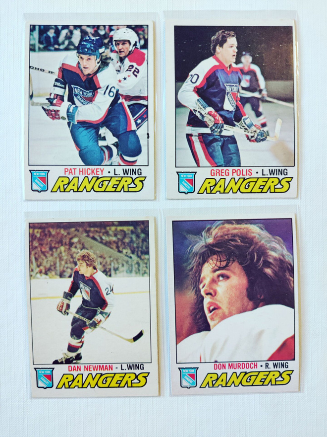 77-78 Opc - New York Rangers 4kpl