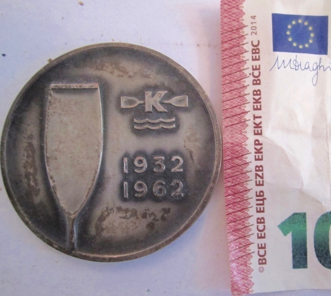 VANHA Mitali Melonta Suomen Kanoottiliitto 1932-1962