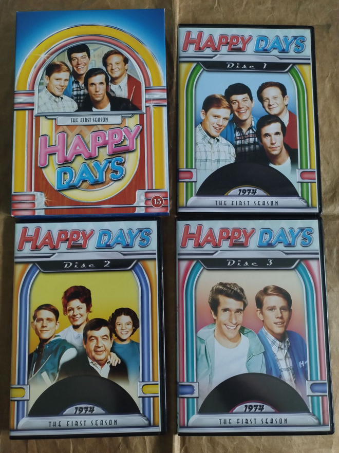 Onnen päivät - Happy Days The first season (DVD) (3 levyä)