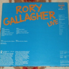 RORY GALLAGHER ~ Live ~ LP - pikkukuva 2